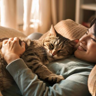 10 formas en la que los Gatos Demuestran Amor a Sus Dueños