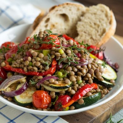 lentejas ensalada